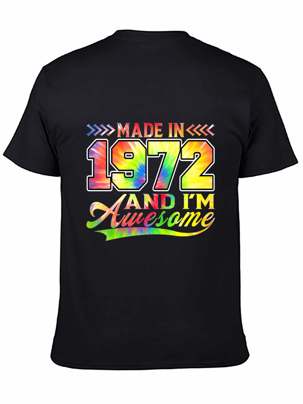 Made in 1972 Awesome T-Shirt