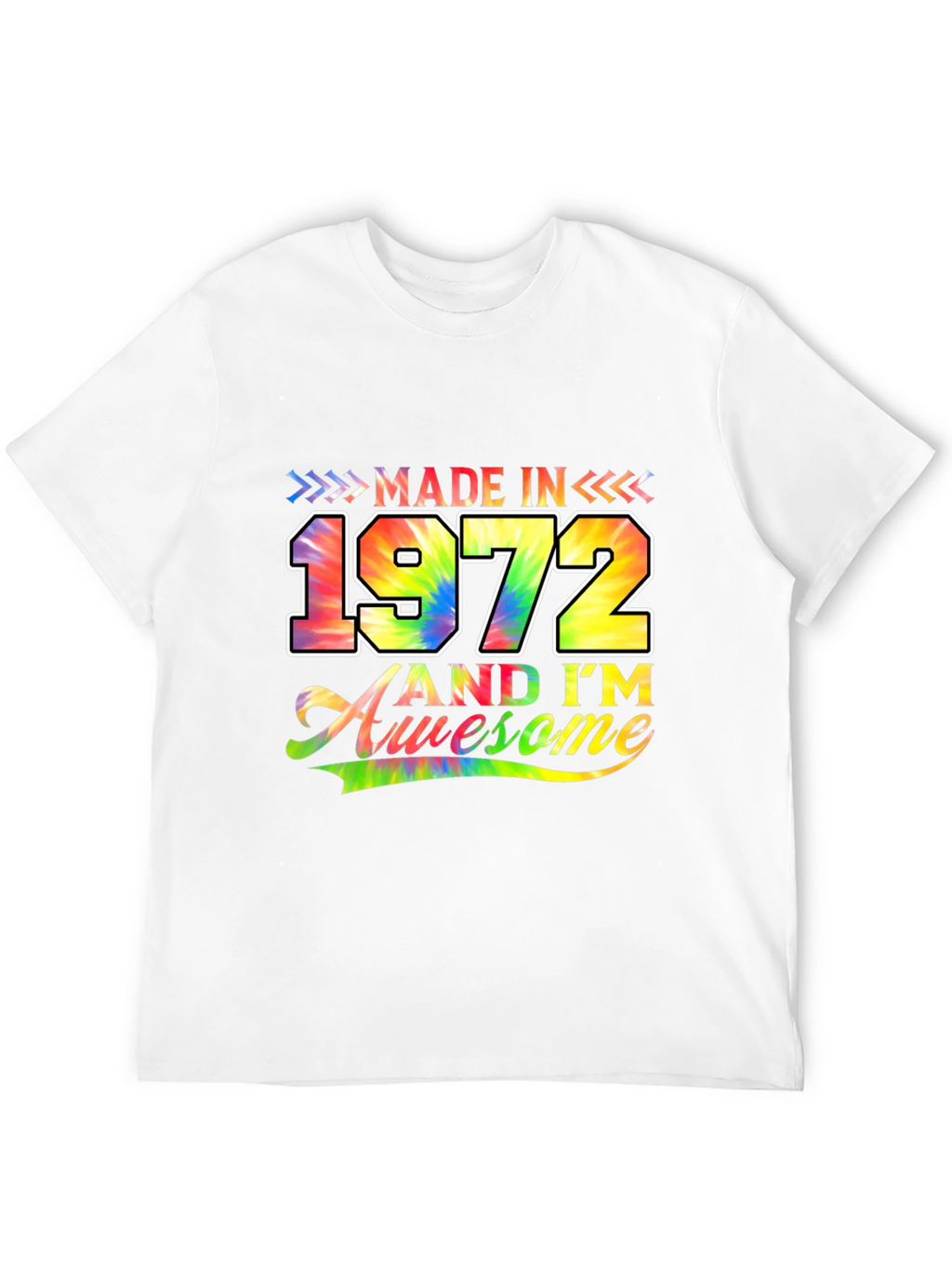 Made in 1972 Awesome T-Shirt