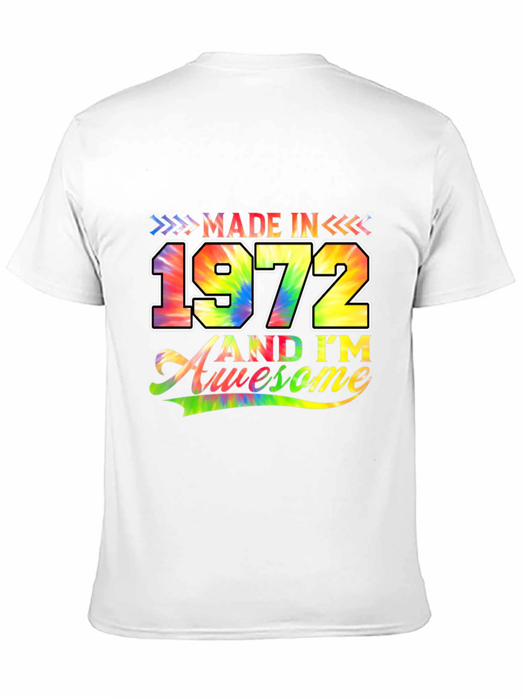 Made in 1972 Awesome T-Shirt