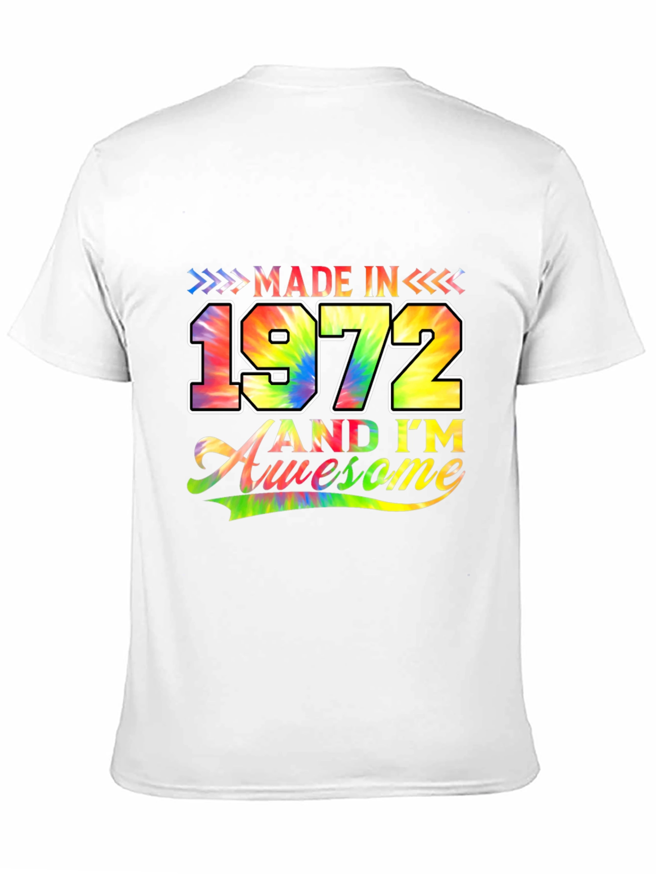 Made in 1972 Awesome T-Shirt