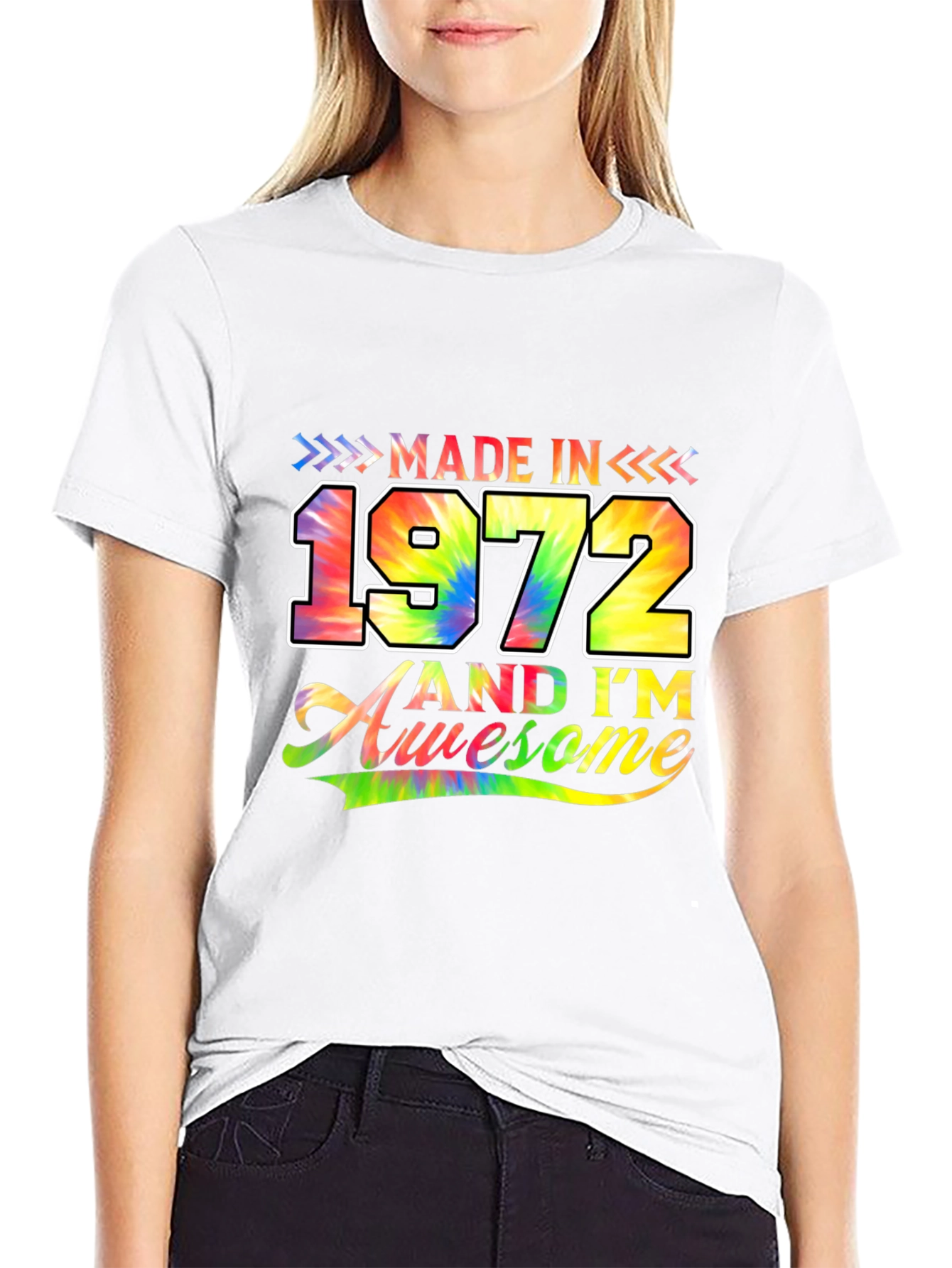 Made in 1972 Awesome T-Shirt