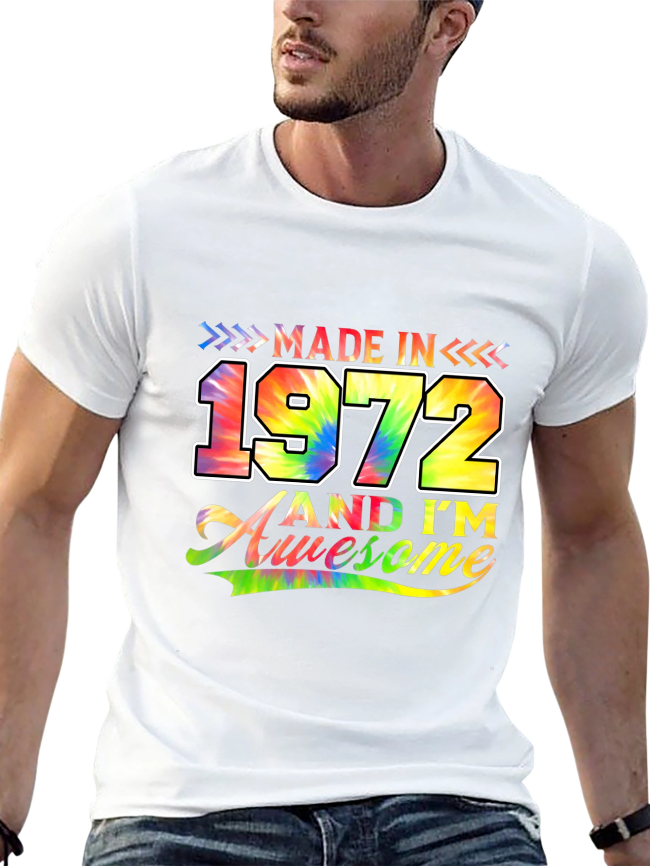 Made in 1972 Awesome T-Shirt