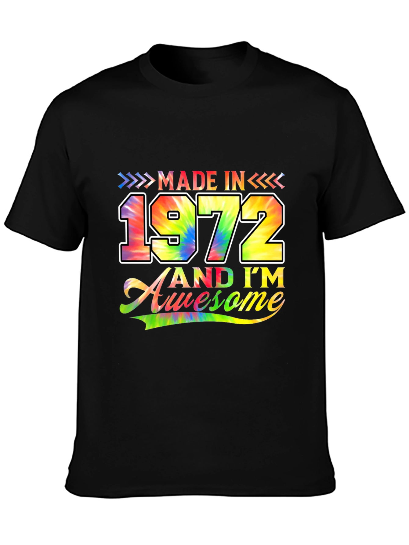 Made in 1972 Awesome T-Shirt