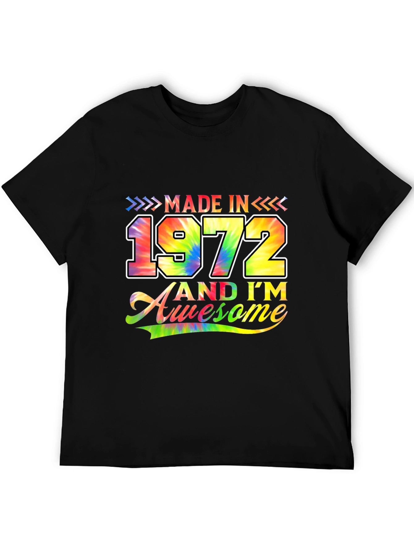 Made in 1972 Awesome T-Shirt