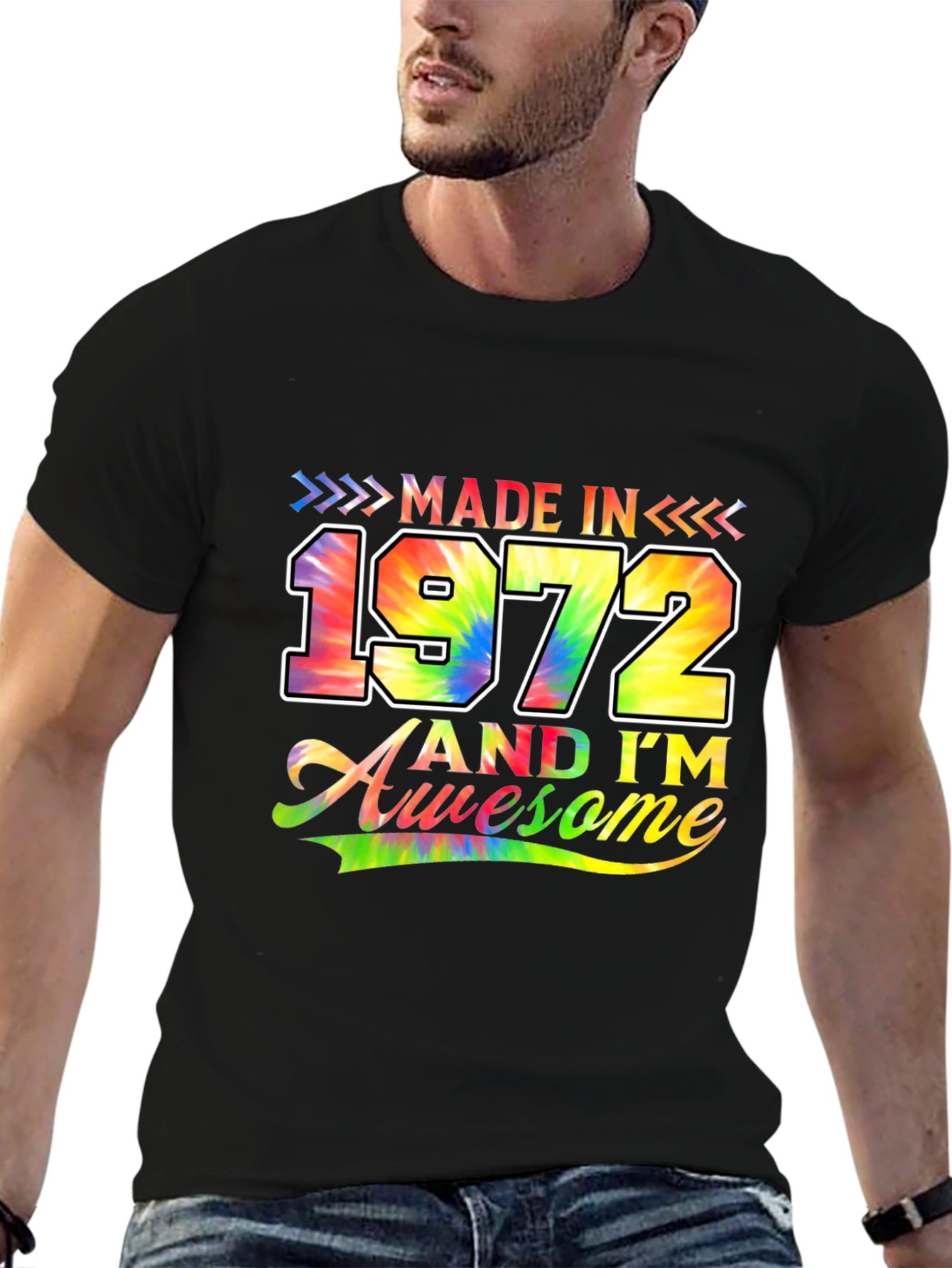 Made in 1972 Awesome T-Shirt