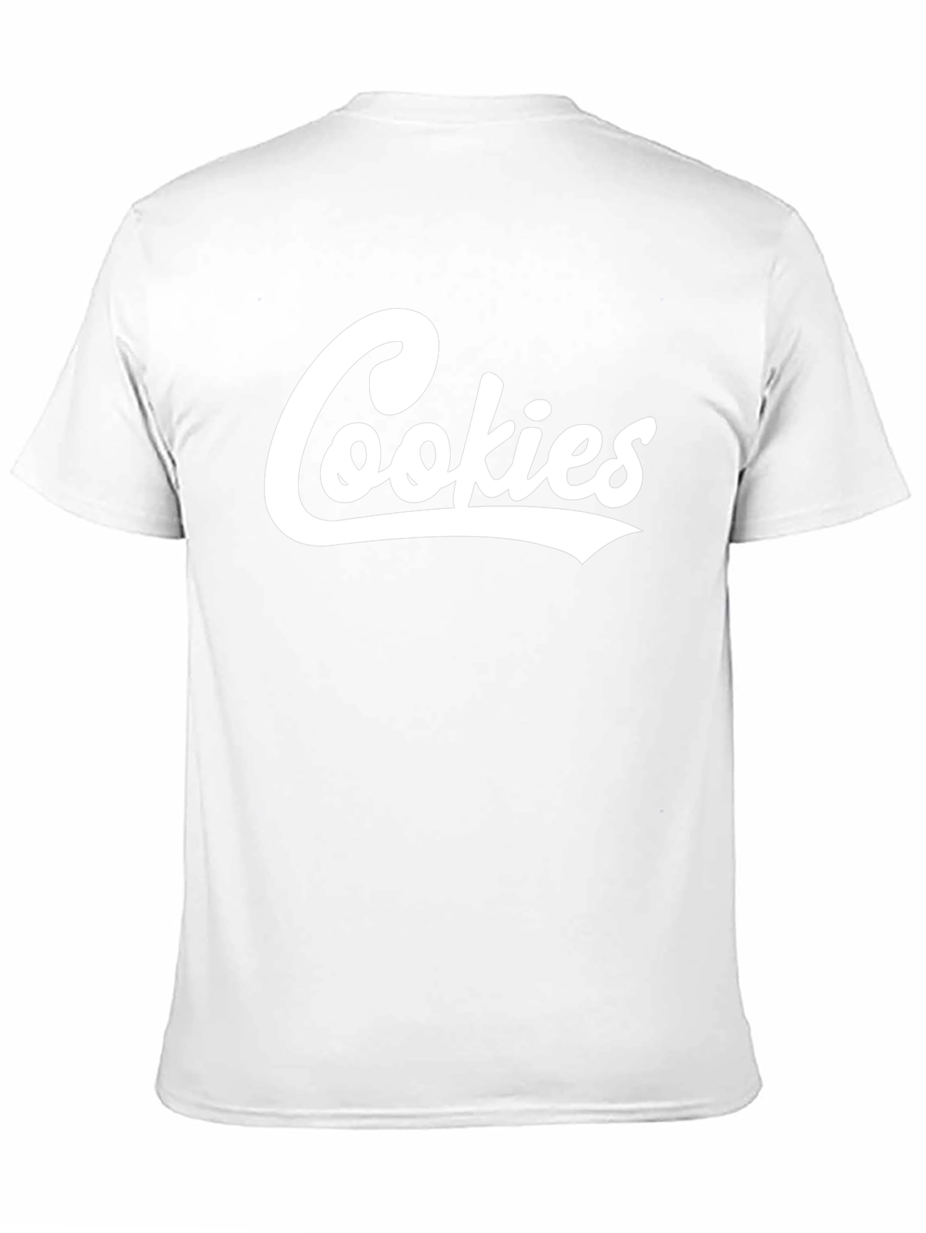Cookies Graphic Print Black T-Shirt for Men