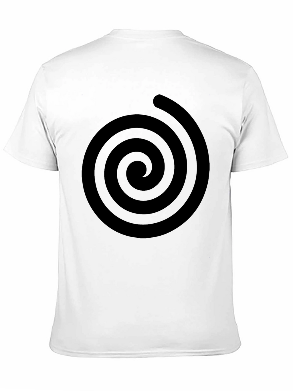 Spiral Graphic Black T-Shirt