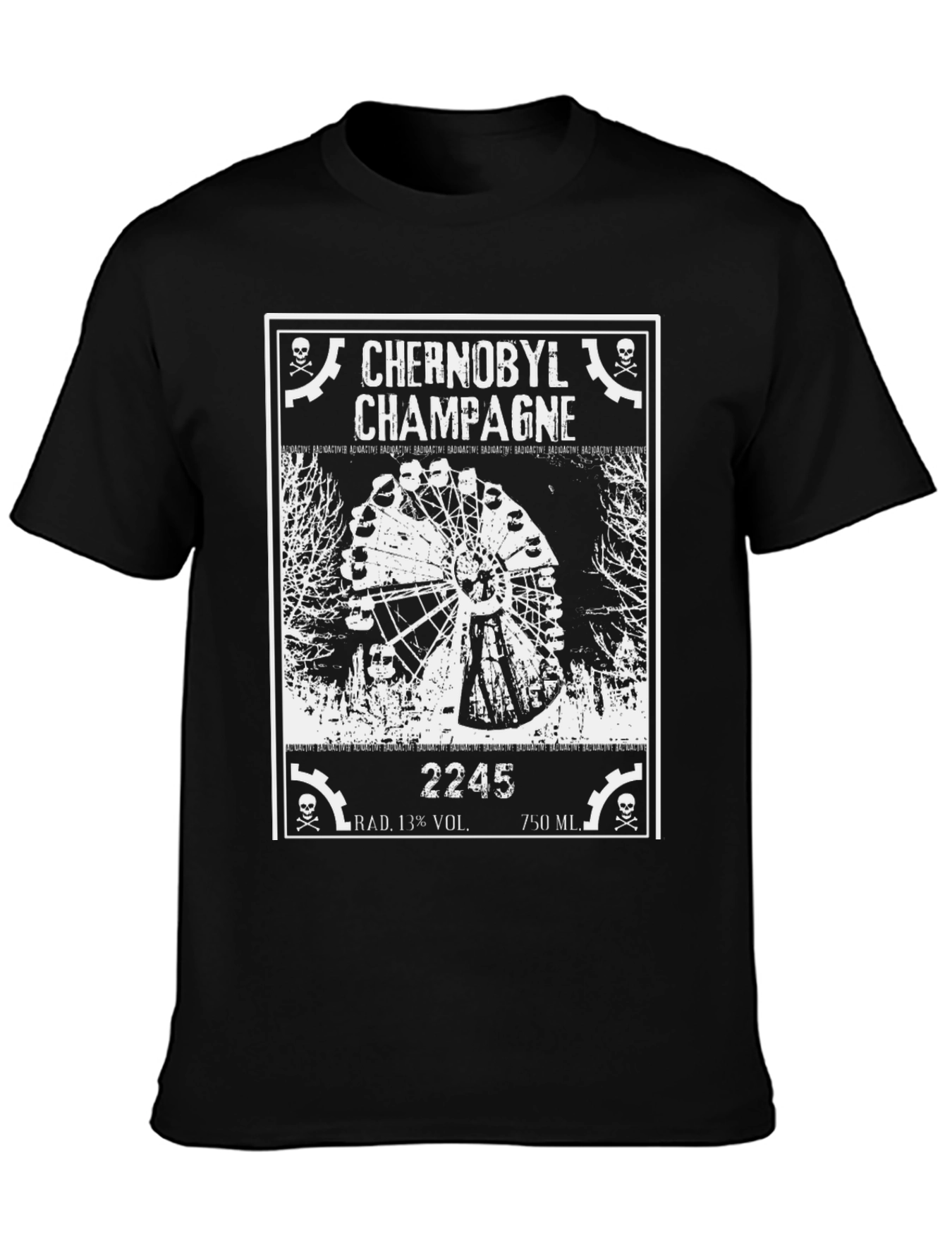 Chernobyl Champagne T-Shirt - Graphic Tee