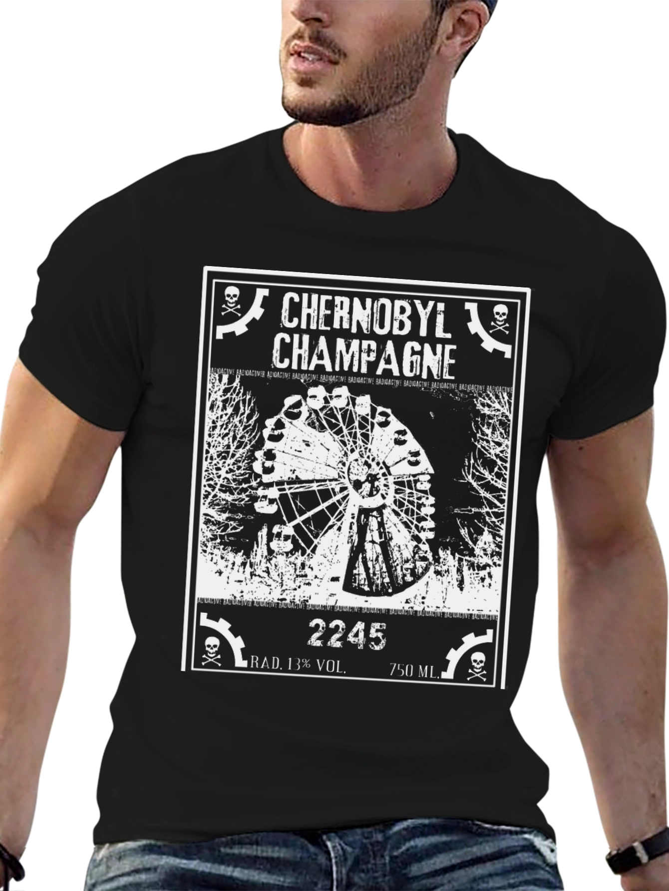 Chernobyl Champagne T-Shirt - Graphic Tee