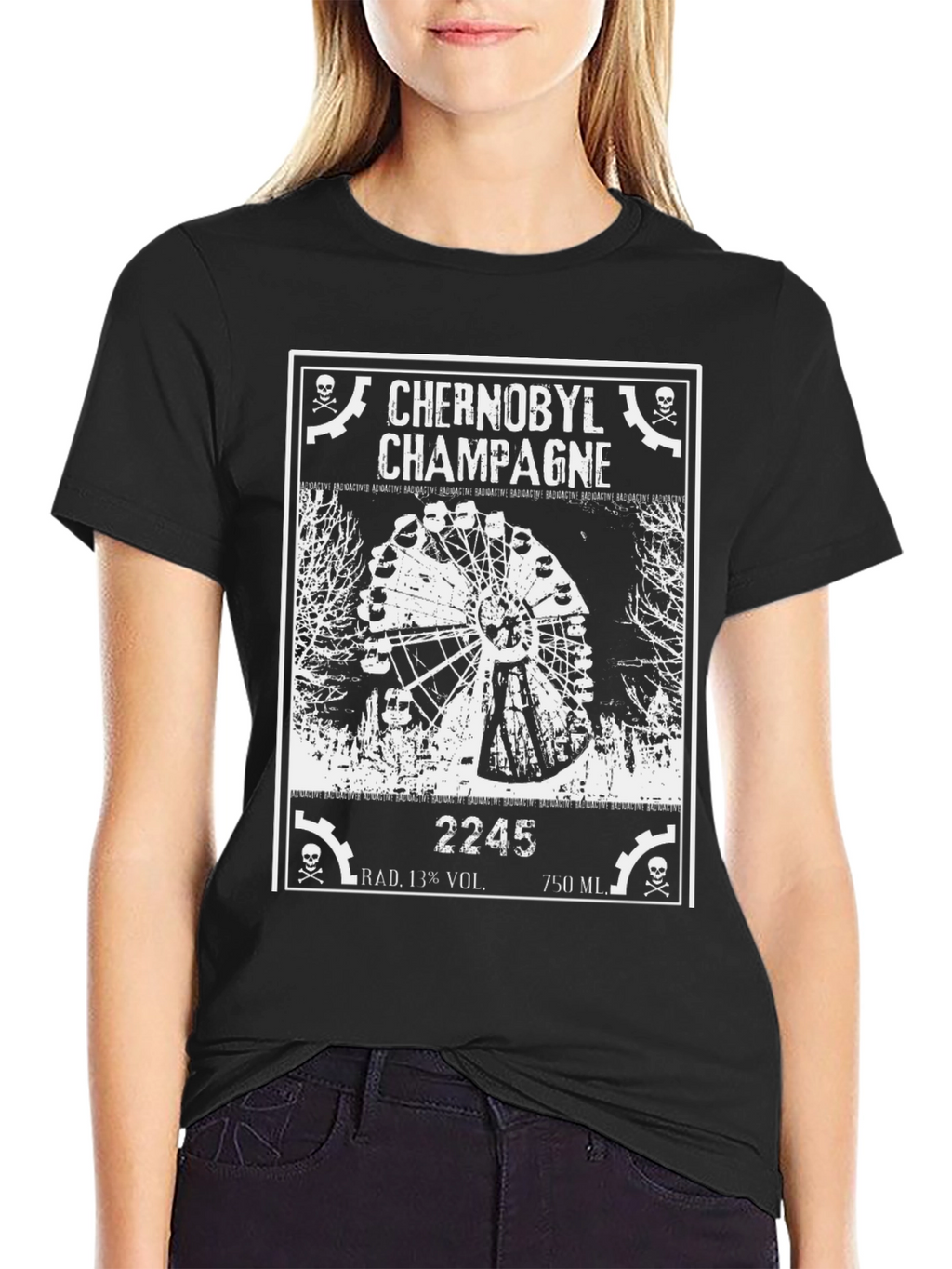 Chernobyl Champagne T-Shirt - Graphic Tee