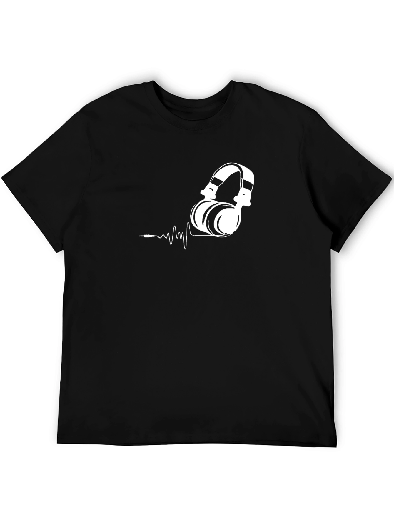 Headphone Graphic Tee - Music Lovers Style