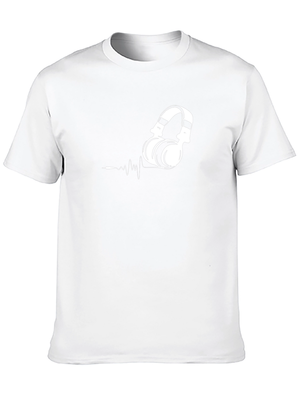 Headphone Graphic Tee - Music Lovers Style