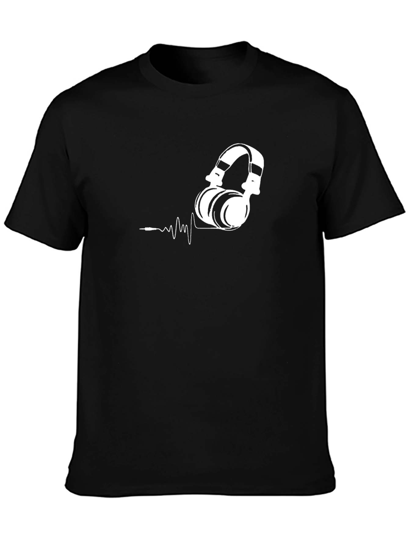 Headphone Graphic Tee - Music Lovers Style
