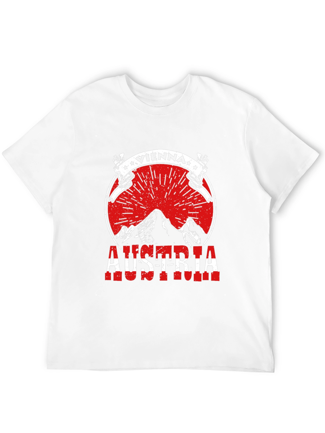 Vienna Austria Tee - Mountain Graphic T-Shirt
