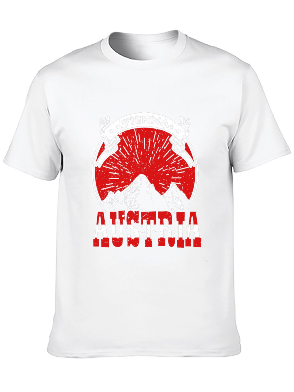 Vienna Austria Tee - Mountain Graphic T-Shirt