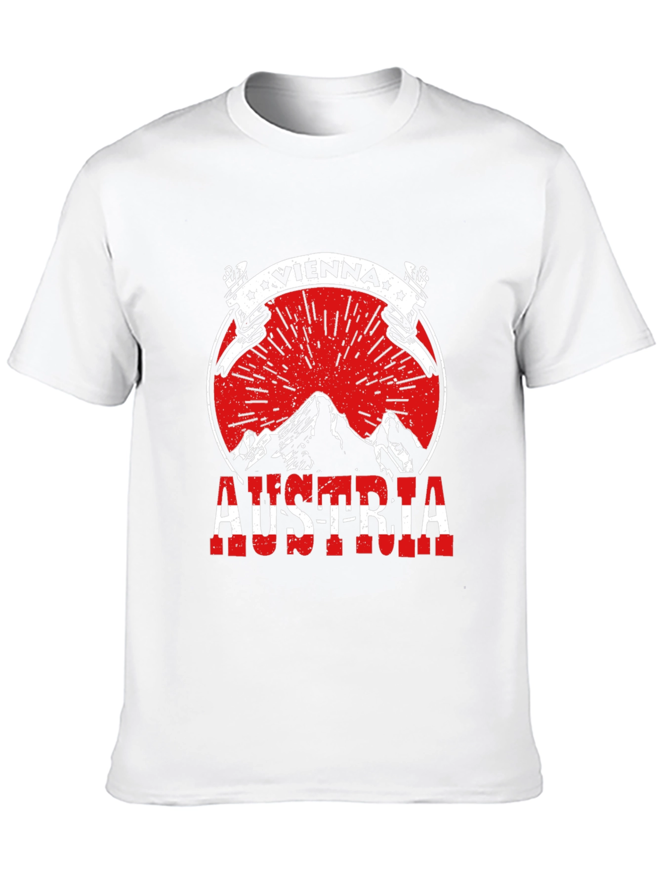 Vienna Austria Tee - Mountain Graphic T-Shirt