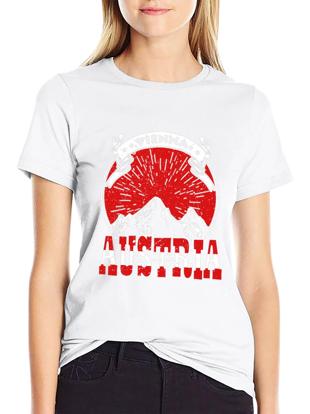Vienna Austria Tee - Mountain Graphic T-Shirt