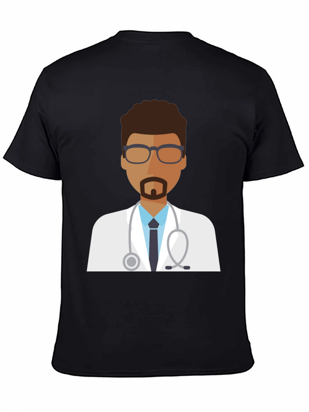 Doctor Graphic T-Shirt - Black