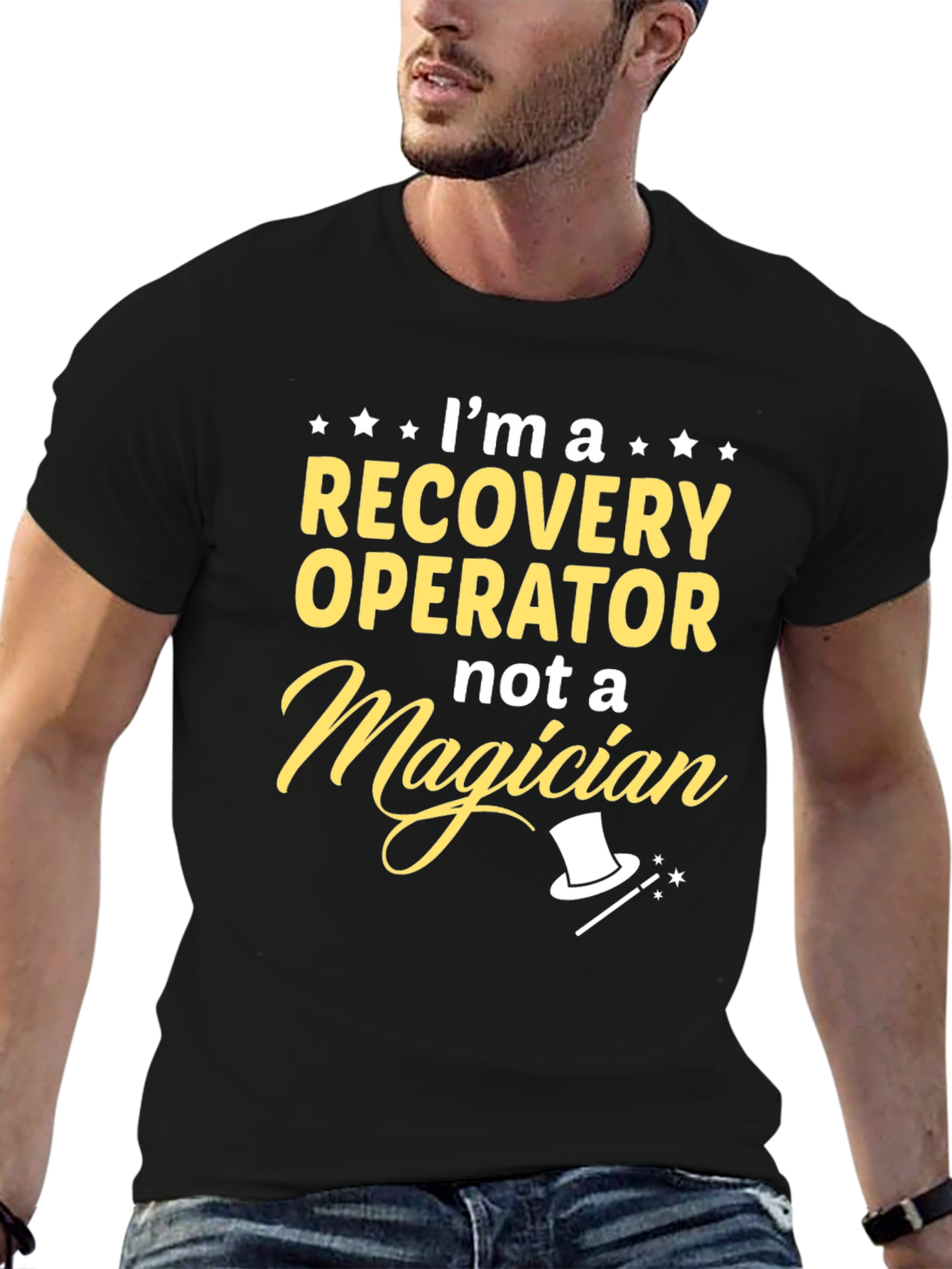 Recovery Operator Not Magician Graphic T-Shirt