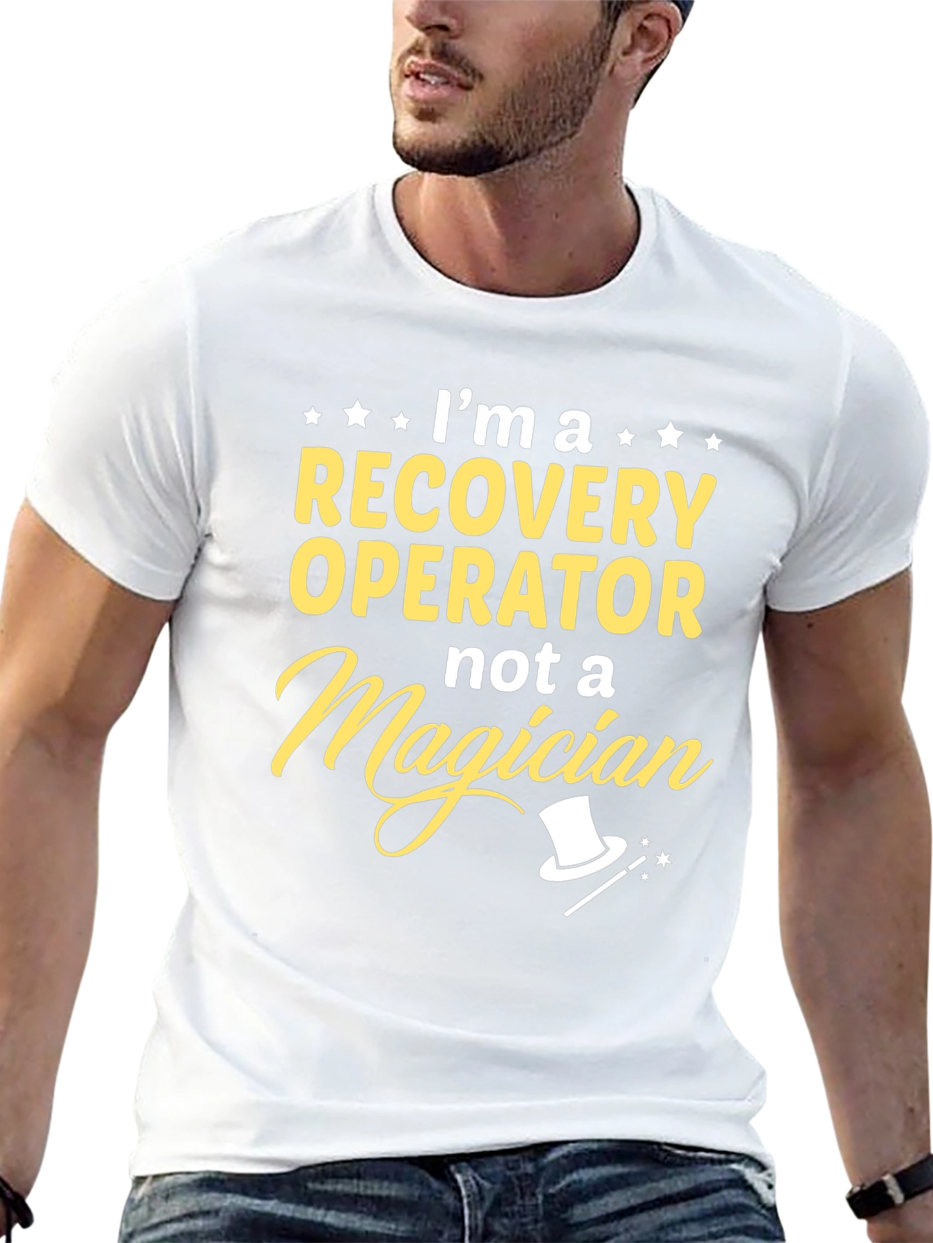 Recovery Operator Not Magician Graphic T-Shirt