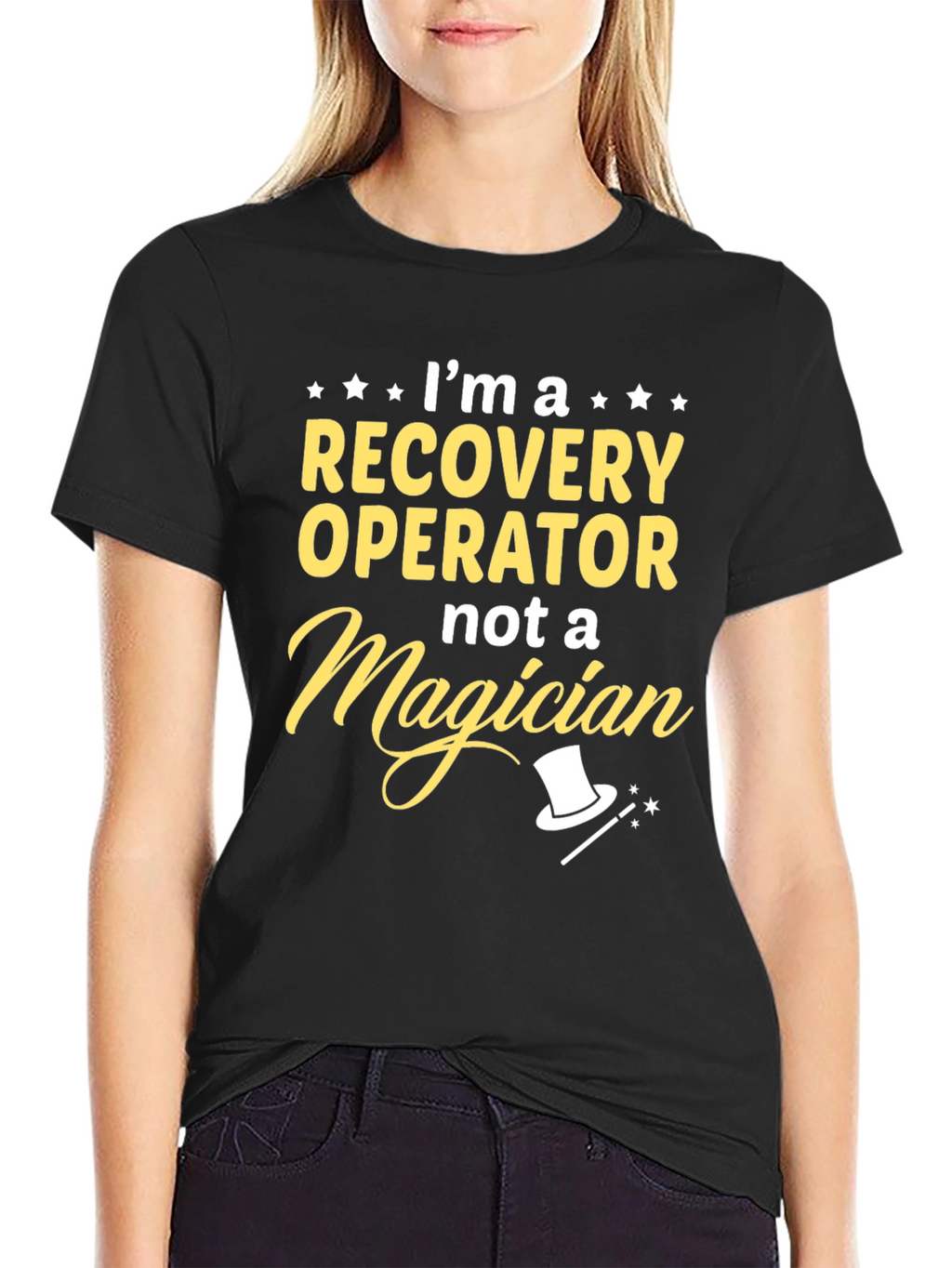 Recovery Operator Not Magician Graphic T-Shirt