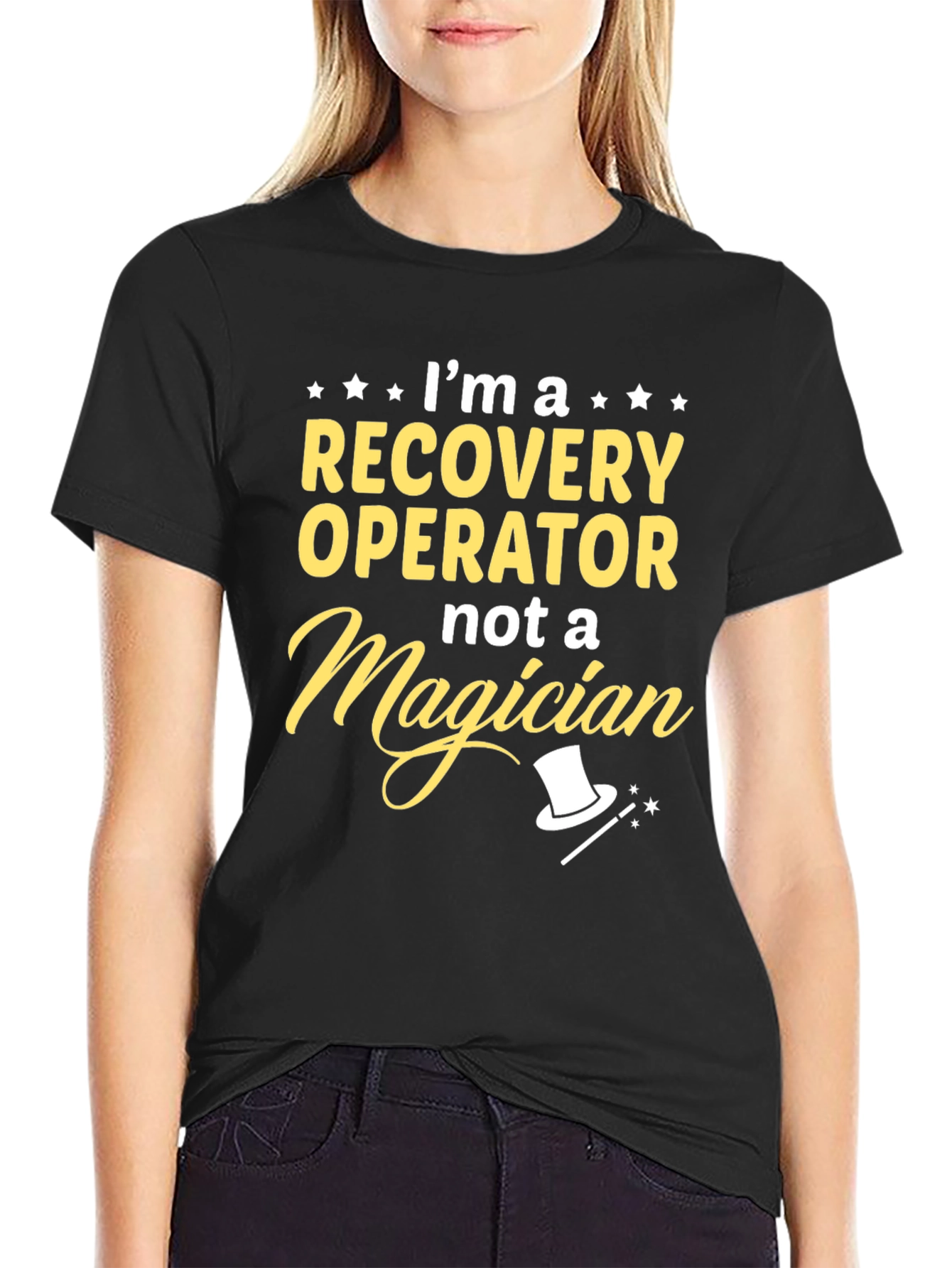 Recovery Operator Not Magician Graphic T-Shirt