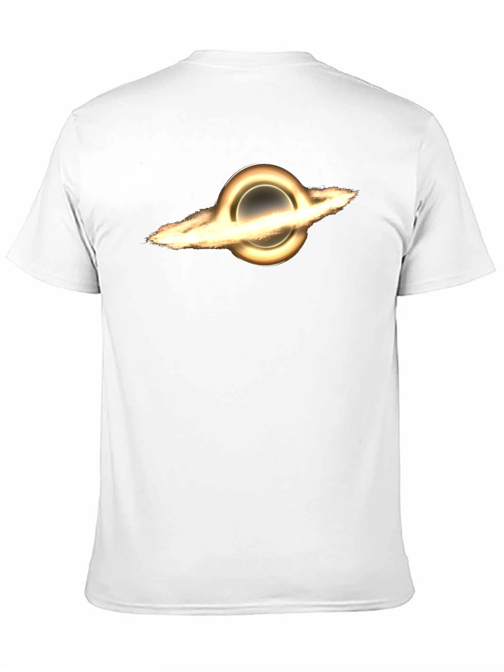 Black Hole Graphic T-Shirt - Stylish Space Tee