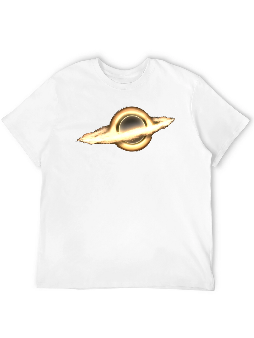 Black Hole Graphic T-Shirt - Stylish Space Tee