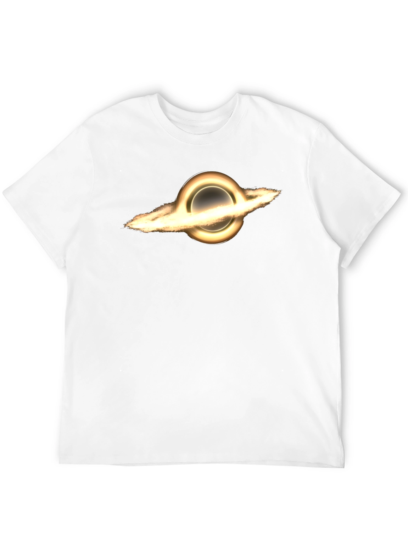 Black Hole Graphic T-Shirt - Stylish Space Tee