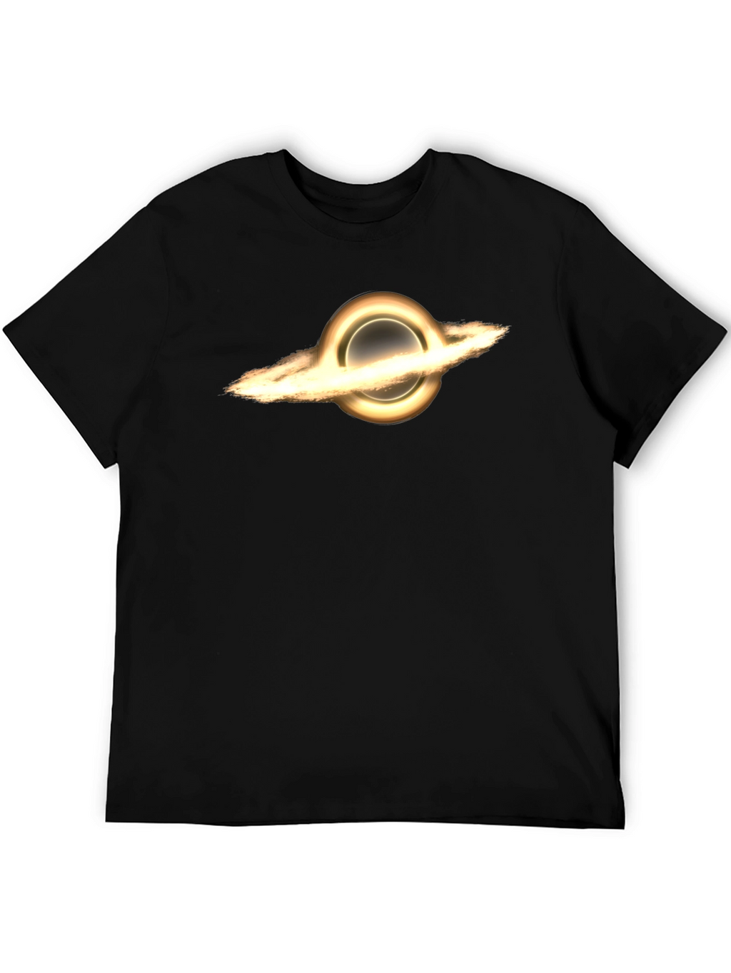 Black Hole Graphic T-Shirt - Stylish Space Tee