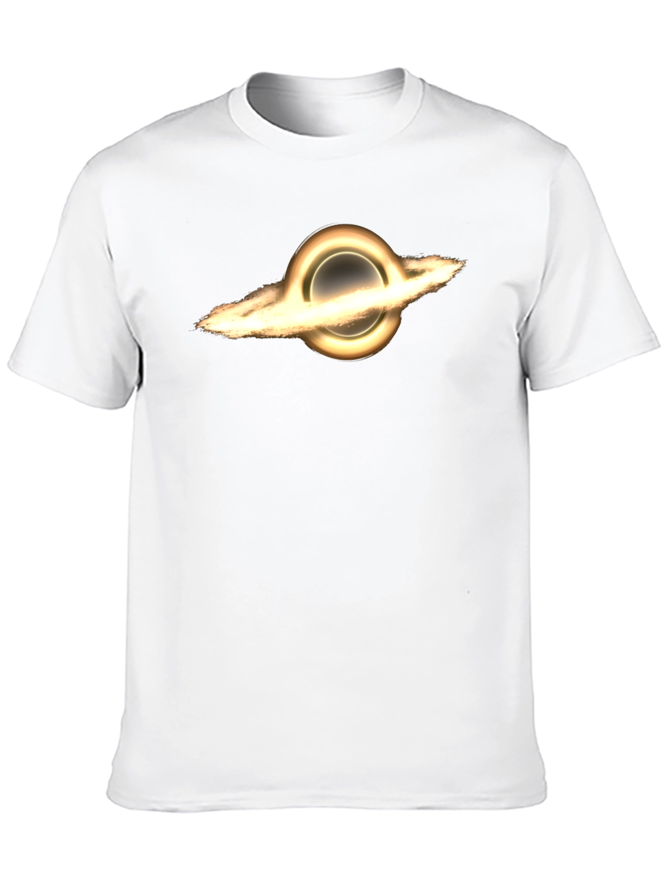 Black Hole Graphic T-Shirt - Stylish Space Tee