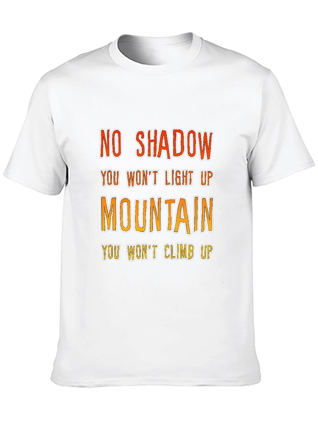 No Shadow Mountain Climb Tee