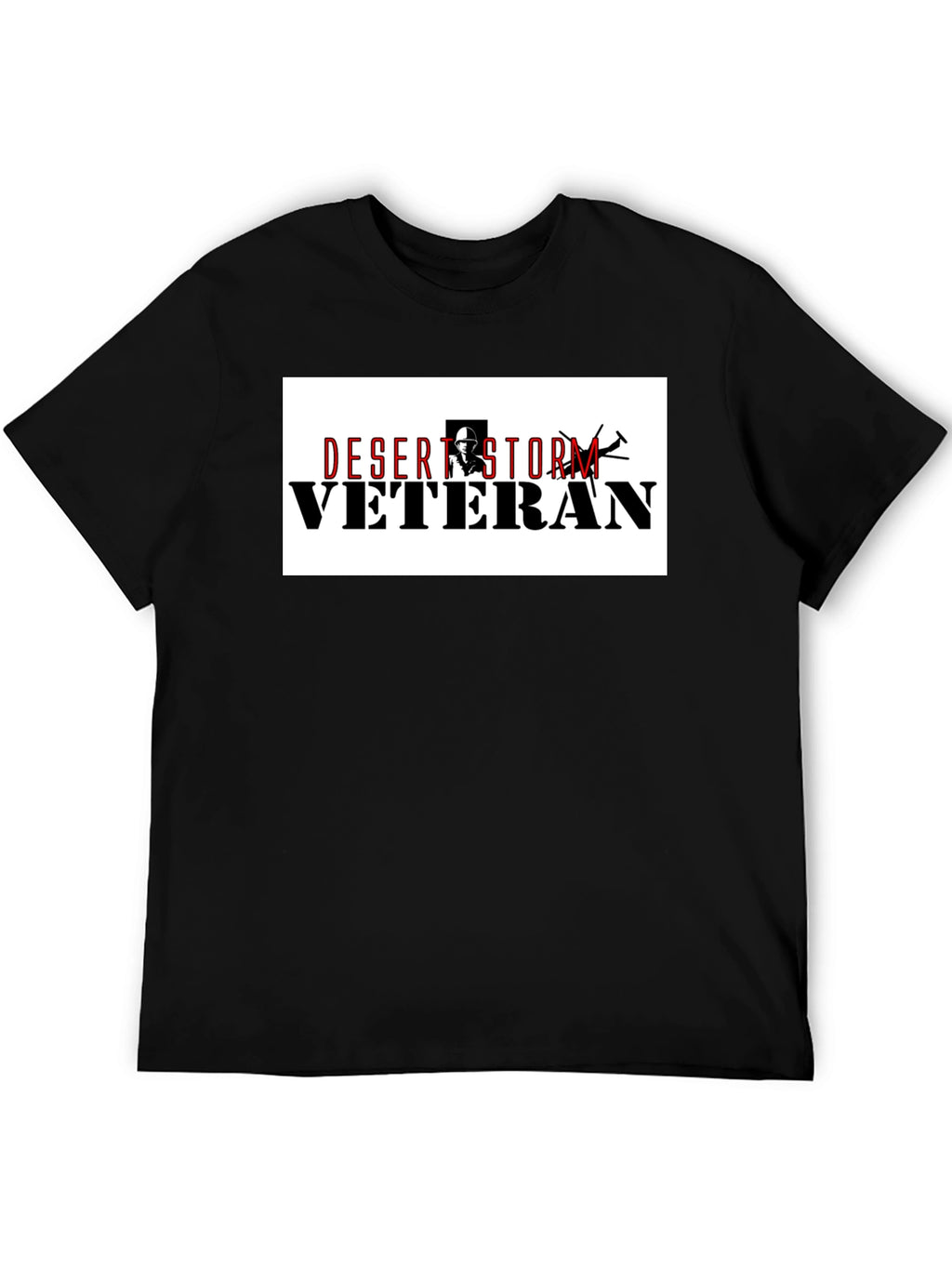 Desert Storm Veteran Black T-Shirt