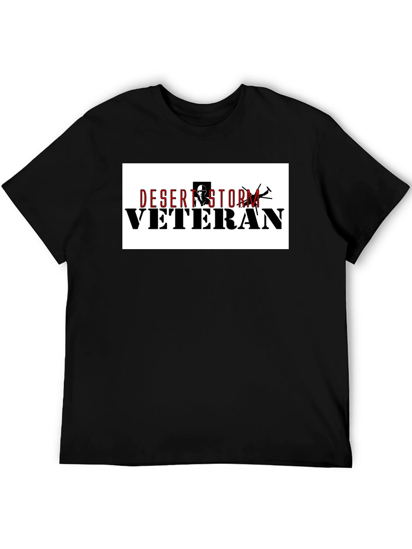 Desert Storm Veteran Black T-Shirt