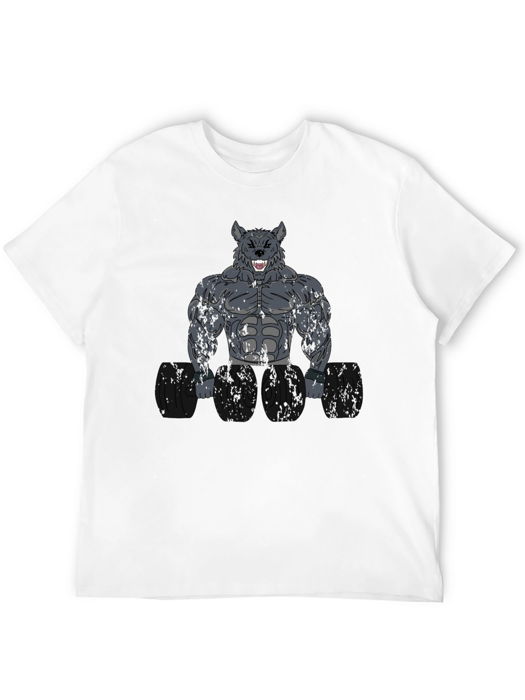 Wolf Gym Beast T-Shirt - Bodybuilding Motivation