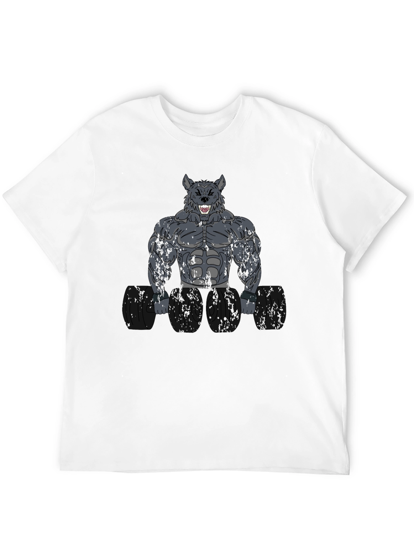Wolf Gym Beast T-Shirt - Bodybuilding Motivation