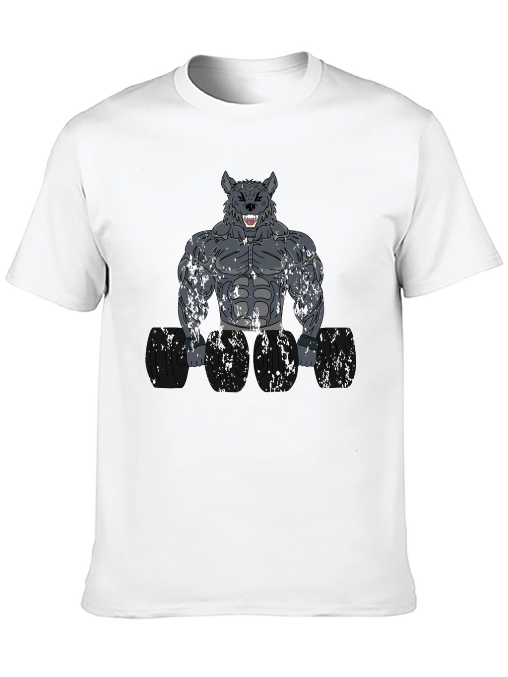 Wolf Gym Beast T-Shirt - Bodybuilding Motivation