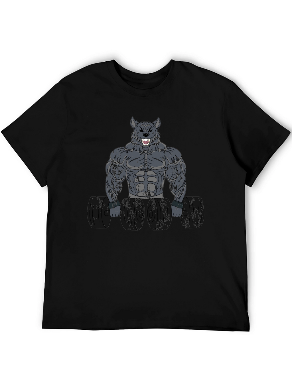 Wolf Gym Beast T-Shirt - Bodybuilding Motivation