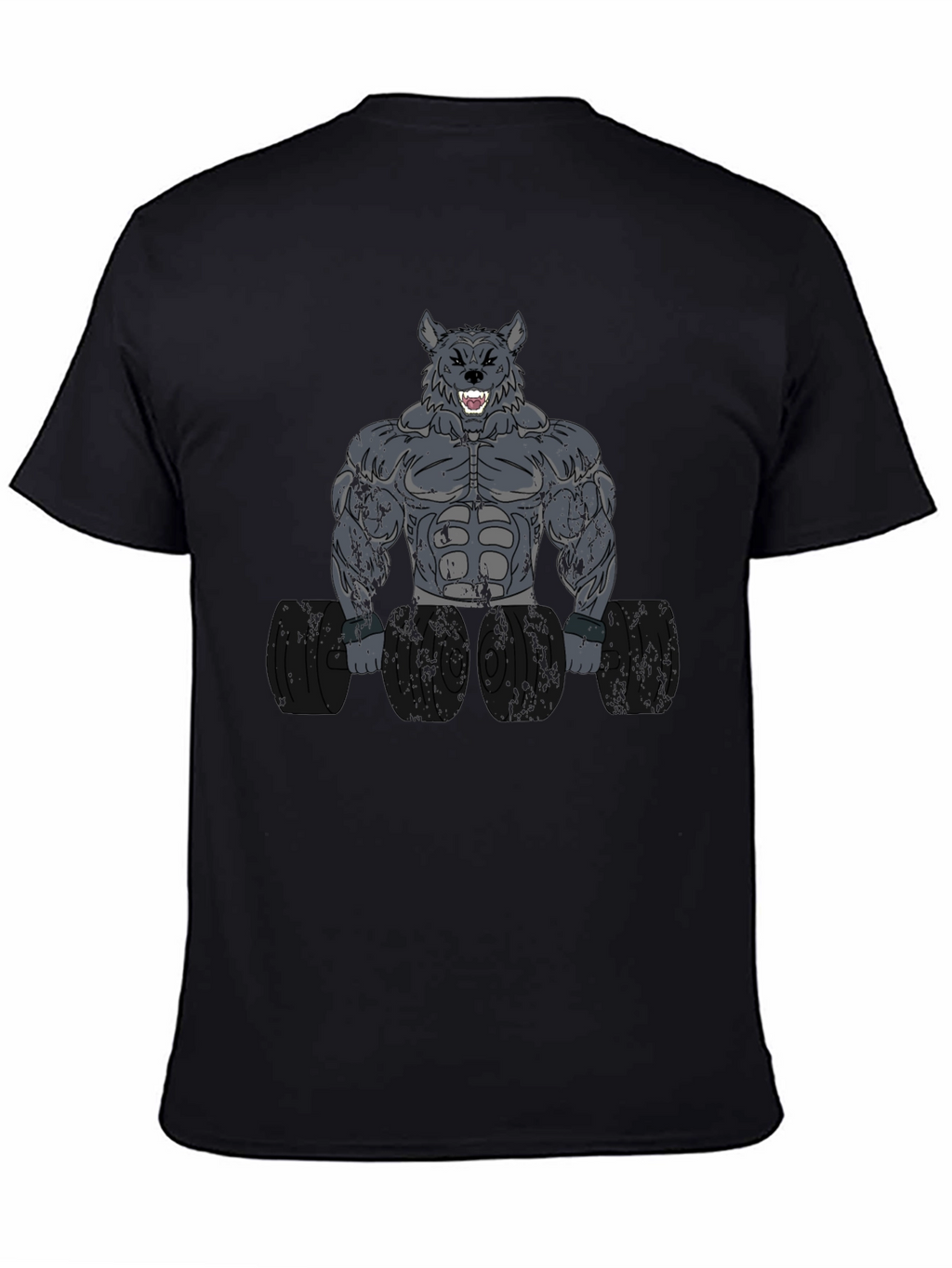 Wolf Gym Beast T-Shirt - Bodybuilding Motivation