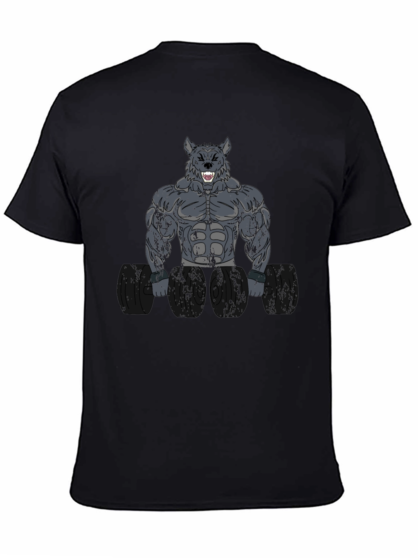 Wolf Gym Beast T-Shirt - Bodybuilding Motivation