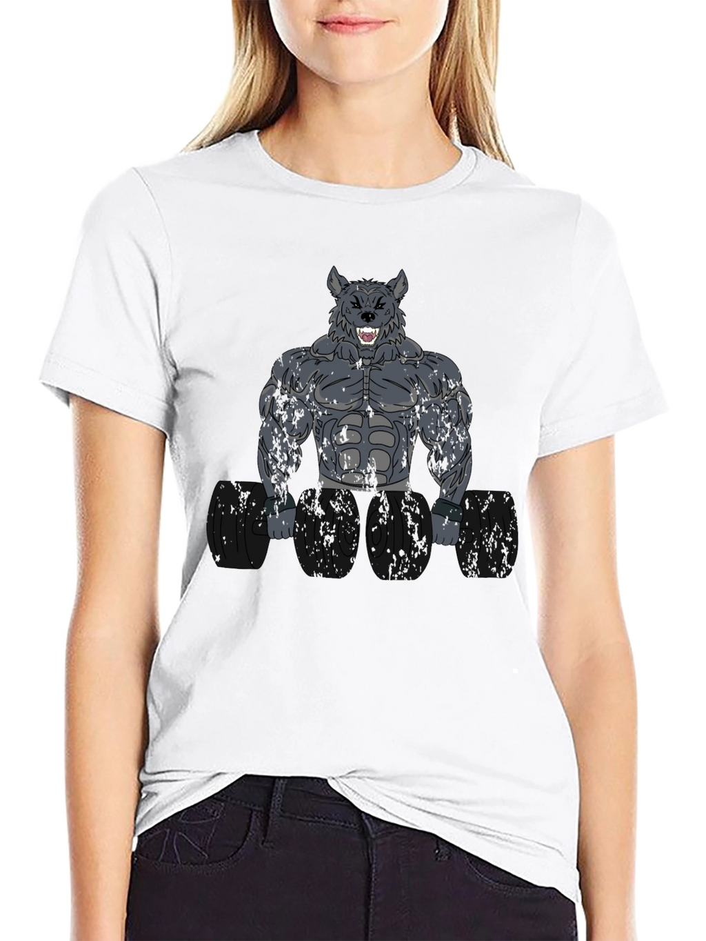 Wolf Gym Beast T-Shirt - Bodybuilding Motivation