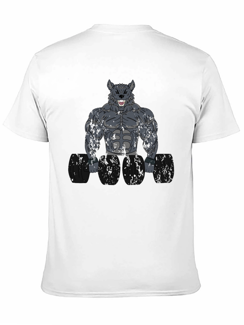Wolf Gym Beast T-Shirt - Bodybuilding Motivation