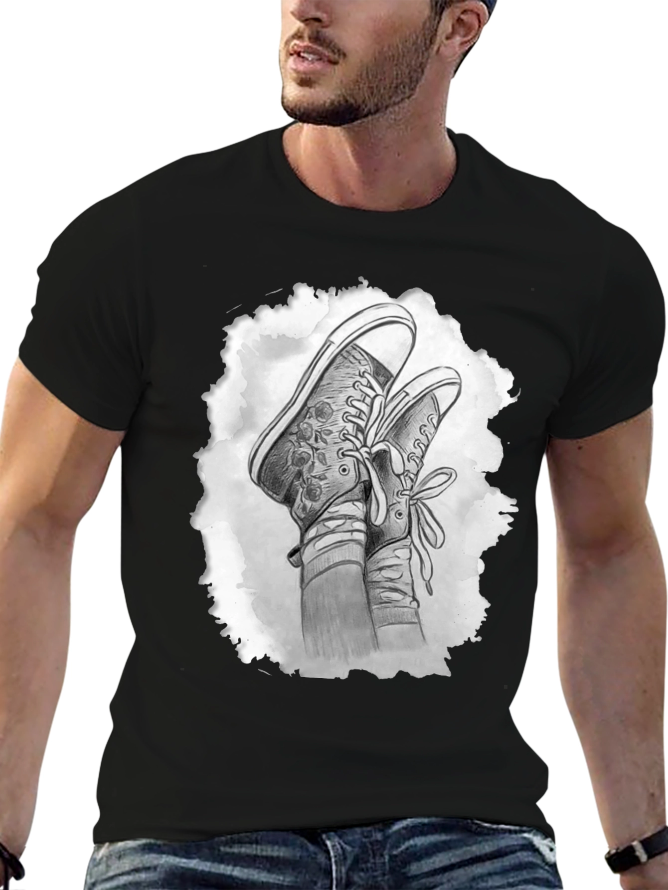 Graphic Tee - Converse Art