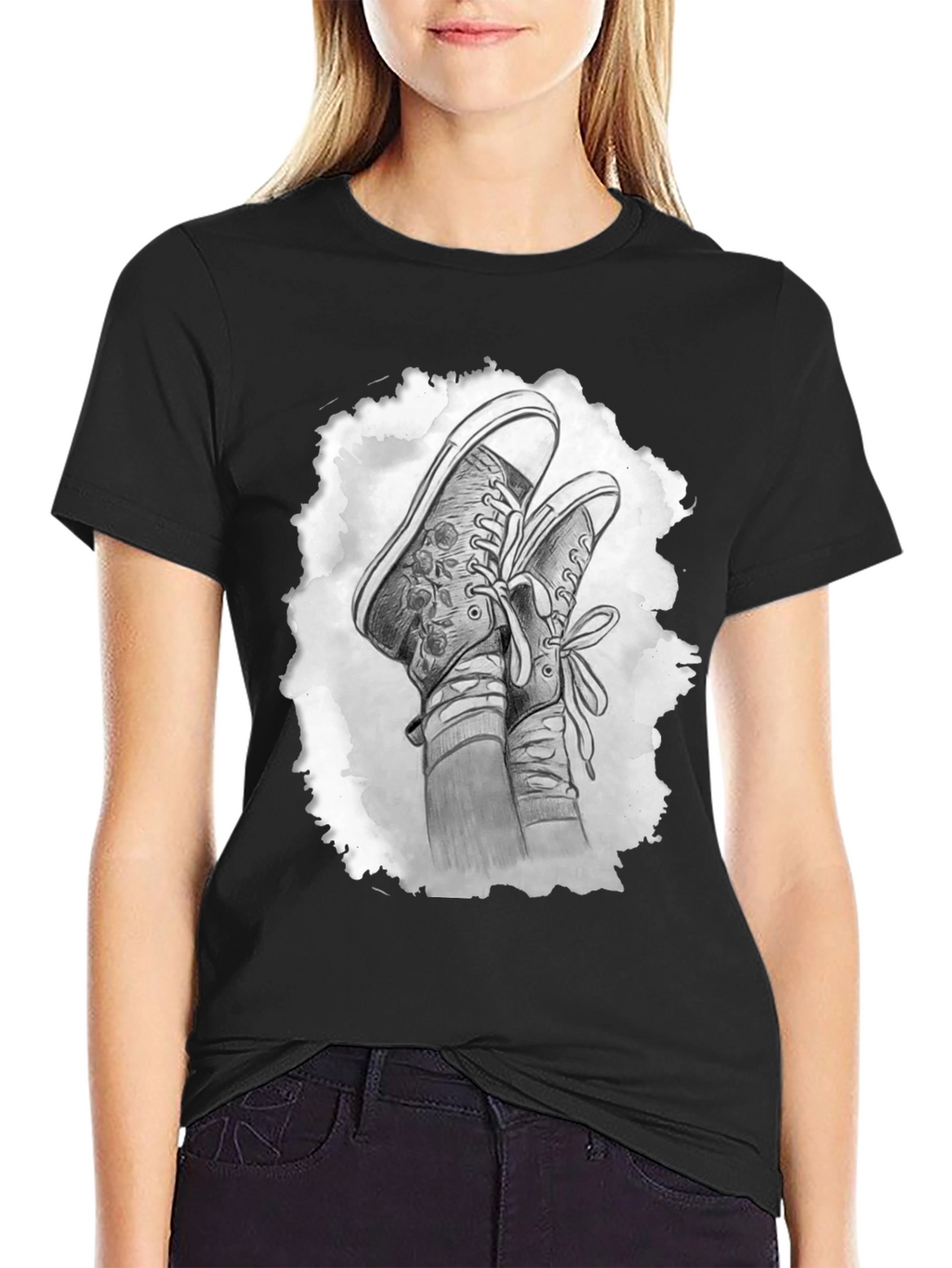 Graphic Tee - Converse Art