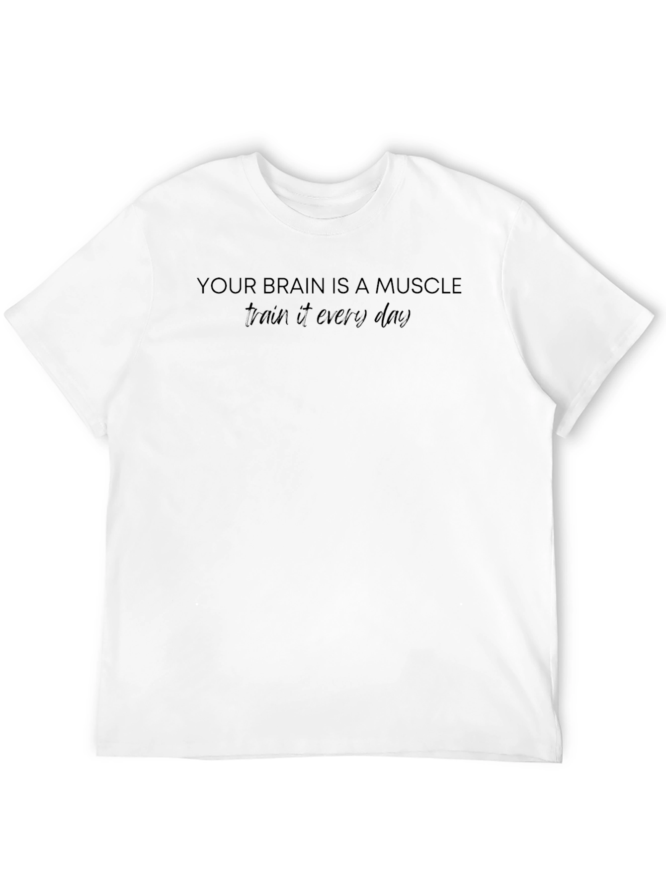 Brain Muscle Tee - Train It Everyday