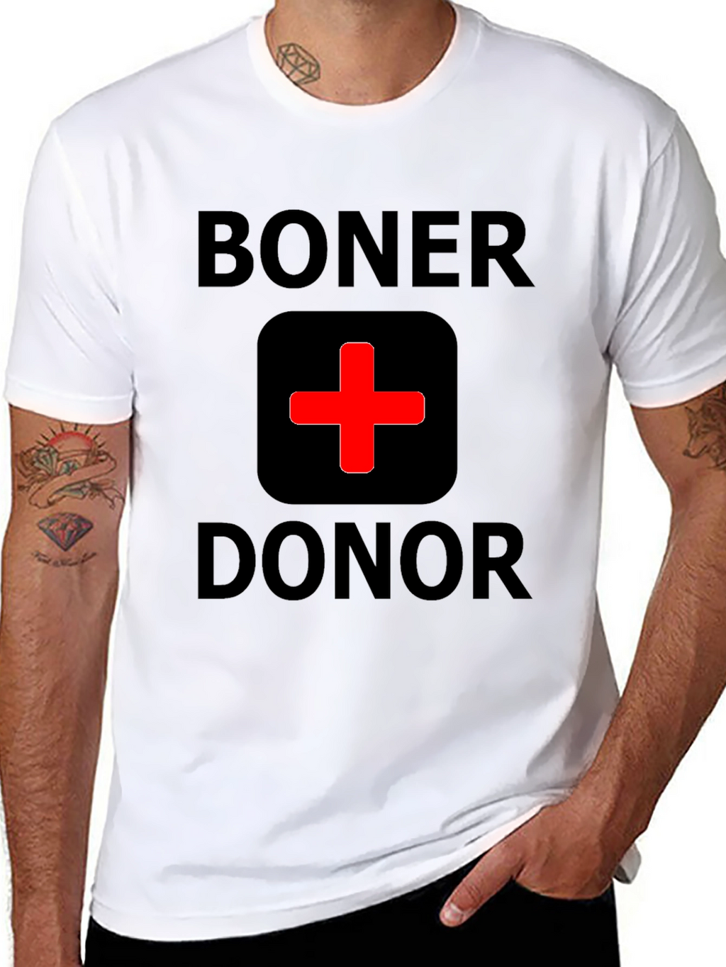 Boner Donor T-Shirt - Funny Adult Humor