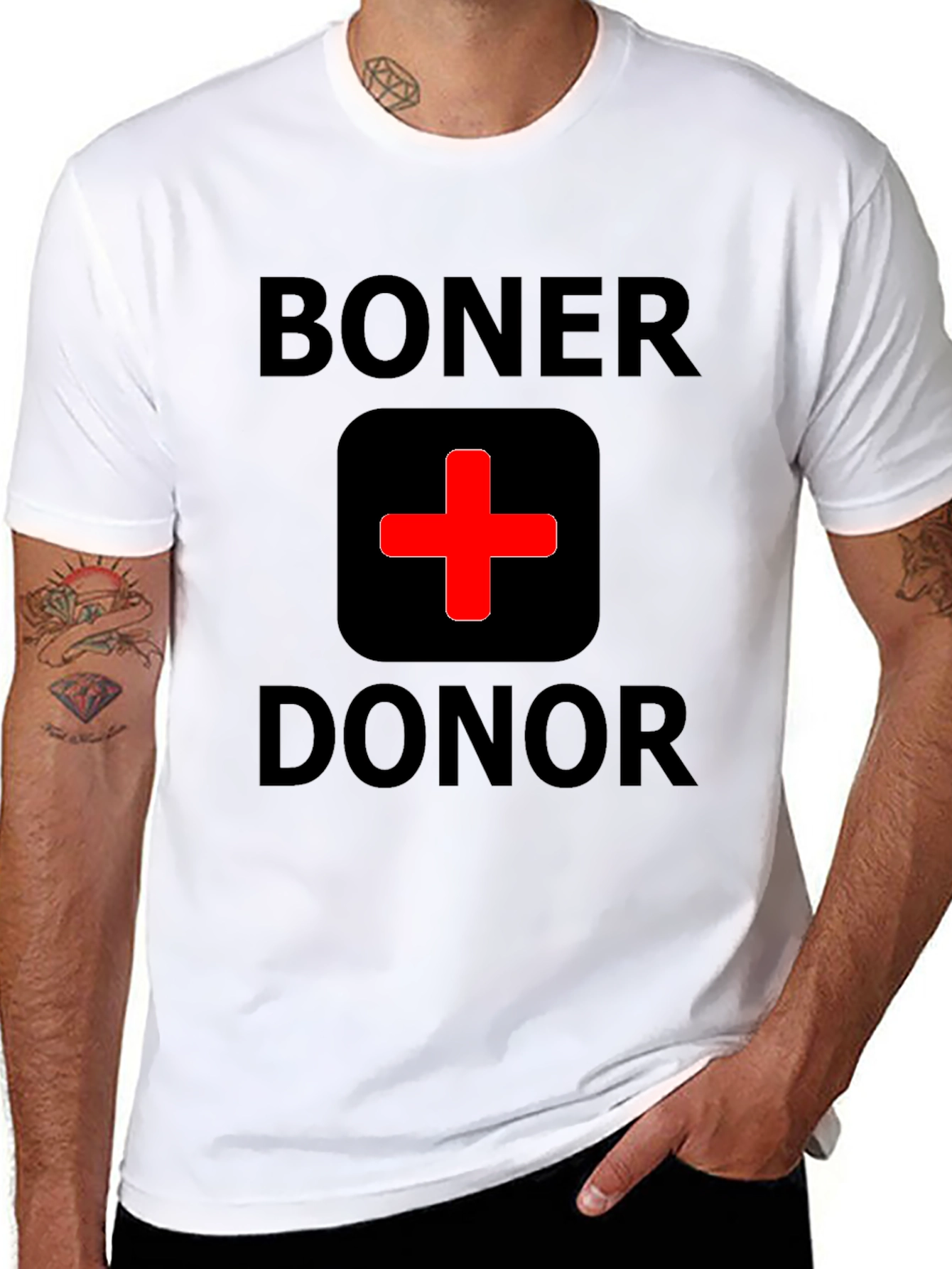 Boner Donor T-Shirt - Funny Adult Humor