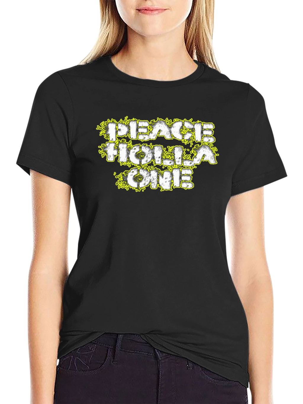 Peace Holla One Graphic T-Shirt