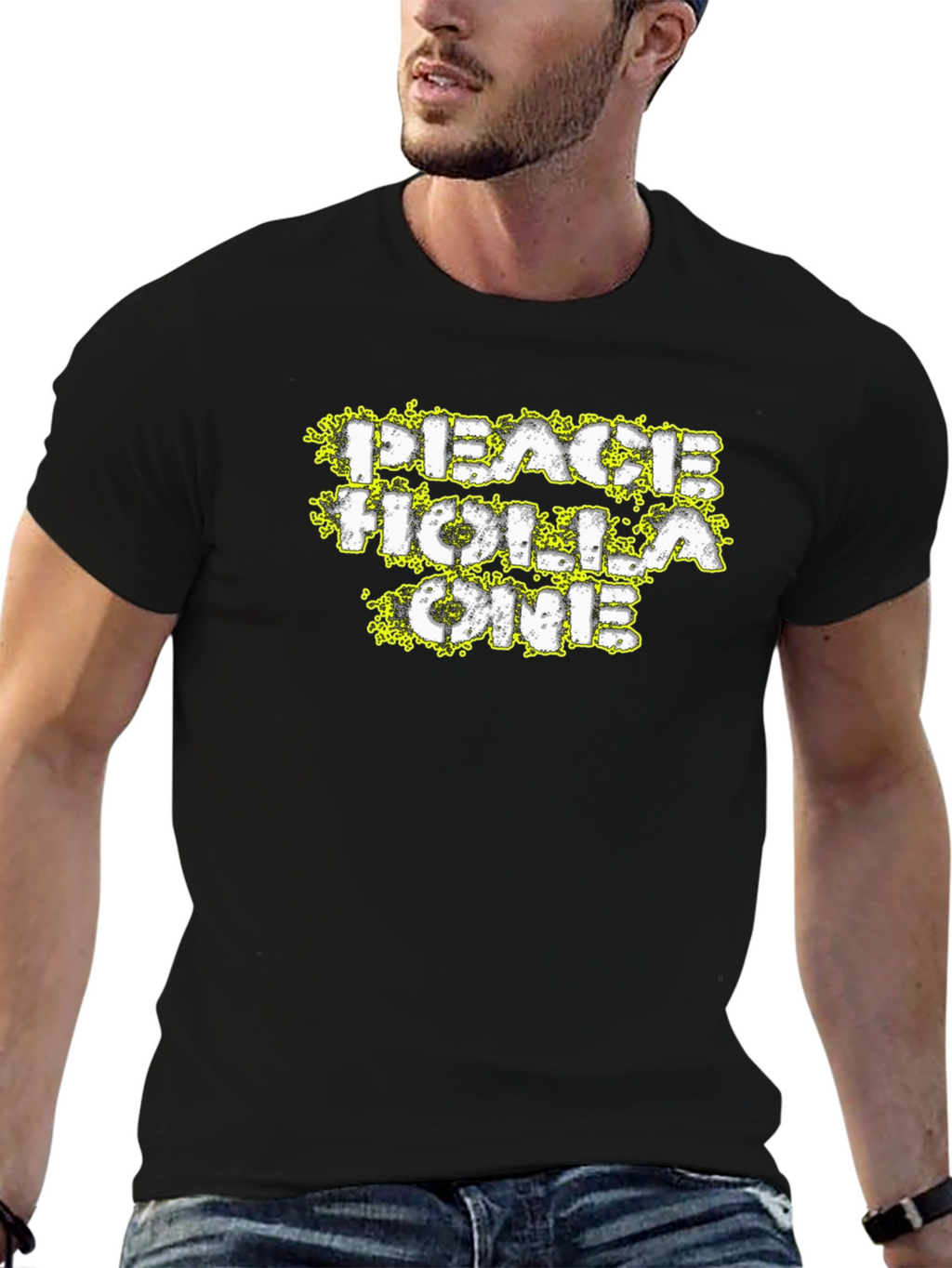 Peace Holla One Graphic T-Shirt