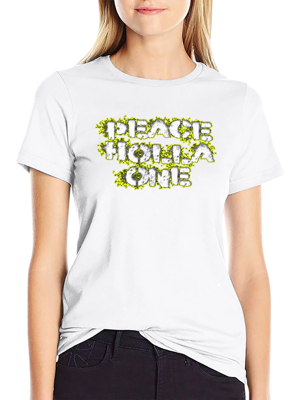 Peace Holla One Graphic T-Shirt